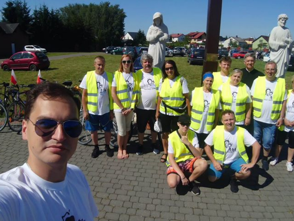 Rowerowa pielgrzymka na Jasną Górę - dzień pierwszy