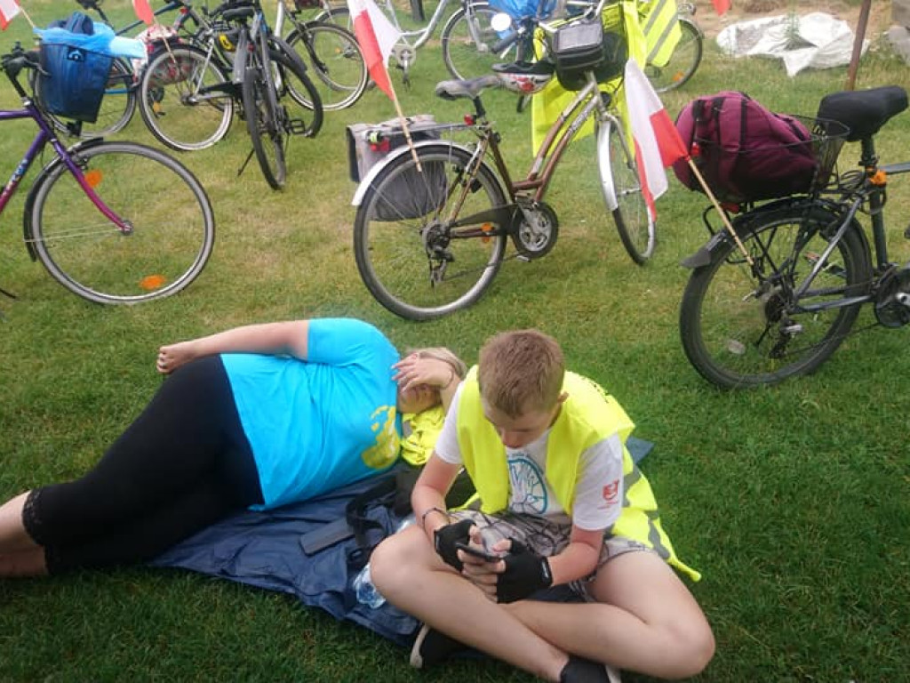 Rowerowa pielgrzymka na Jasną Górę - dzień drugi