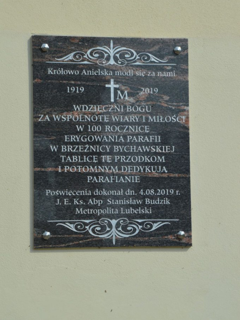 Parafia p. w. Matki Bożej Królowej Aniołów w Brzeźnicy Bychawskiej