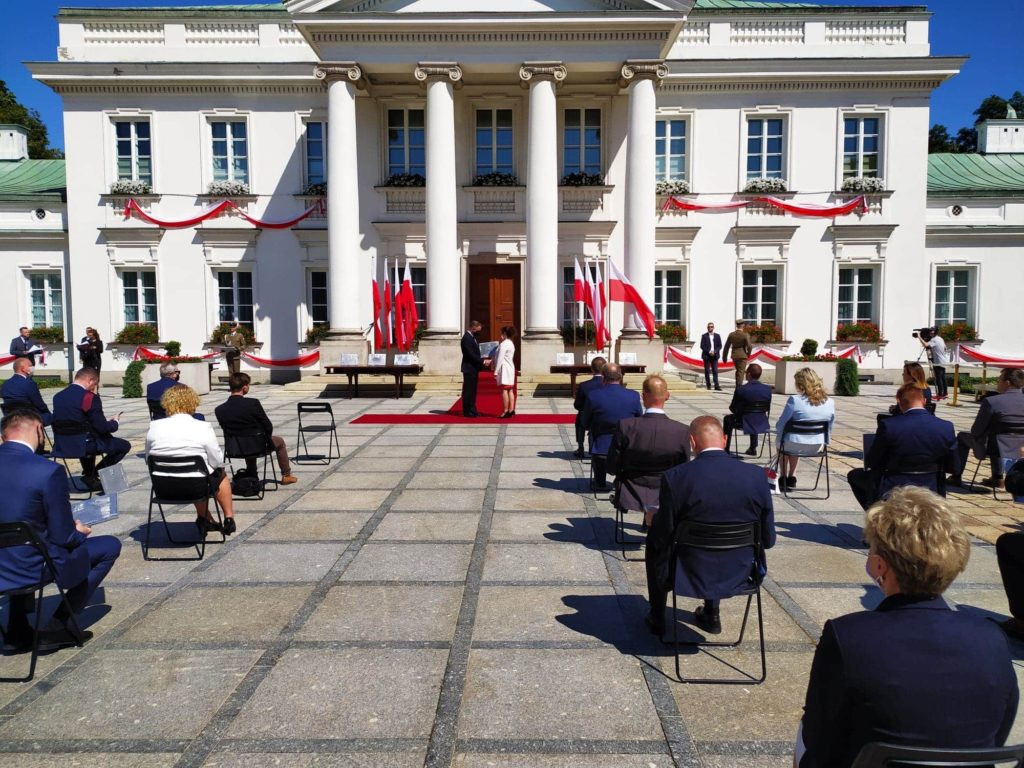 Gmina Kąkolewnica uhonorowana przez prezydenta