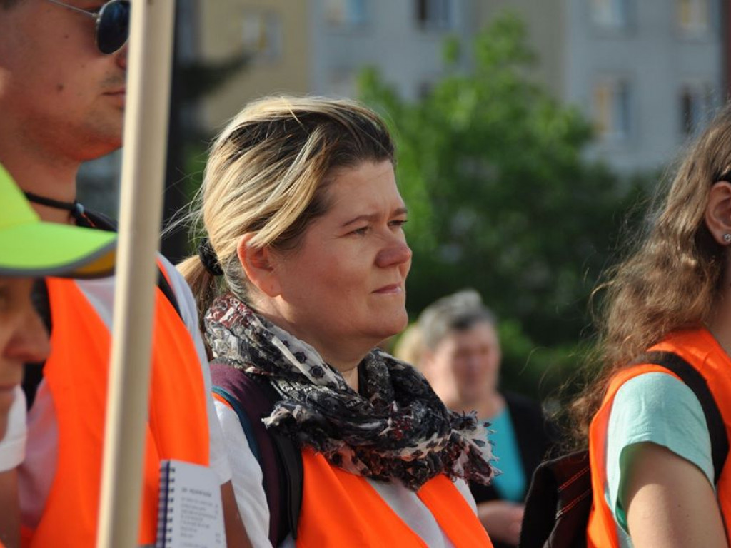 Początek sztafetowej pielgrzymki na Jasną Górę