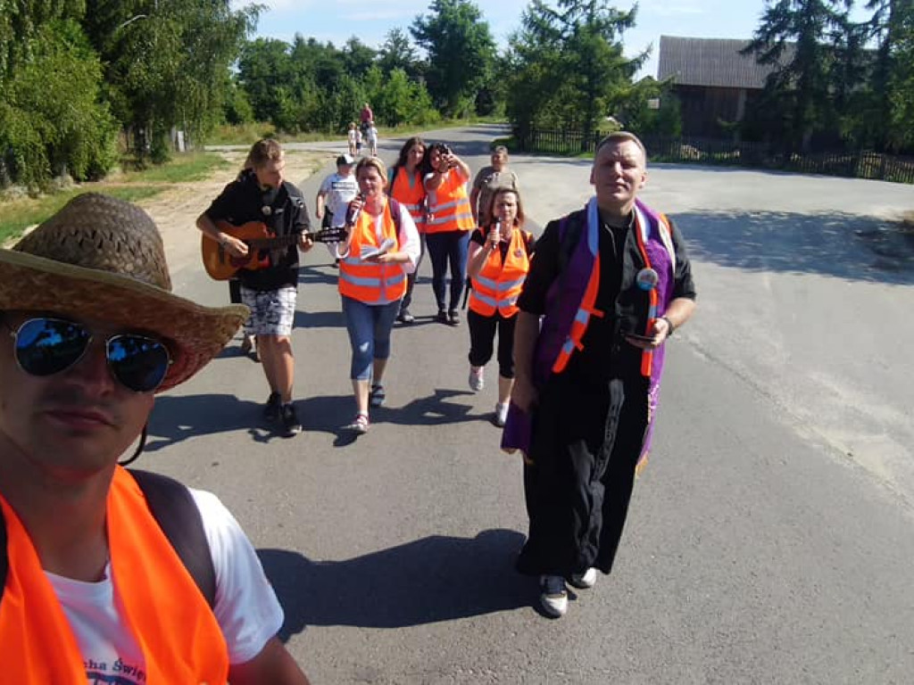 Sztafetowa Piesza Pielgrzymka Podlaska na Jasną Górę - 3 sierpnia