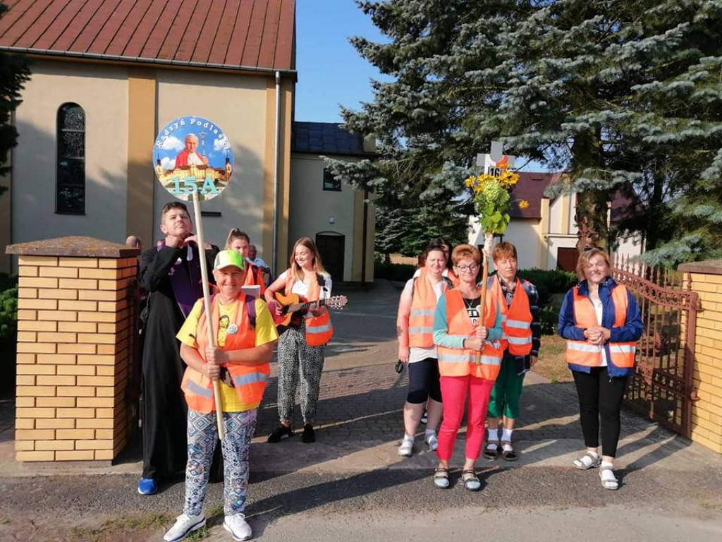 Sztafetowa Piesza Pielgrzymka Podlaska na Jasną Górę - 6 sierpnia