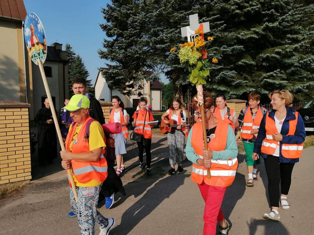 Sztafetowa Piesza Pielgrzymka Podlaska na Jasną Górę - 6 sierpnia