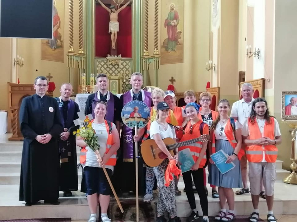 Sztafetowa Piesza Pielgrzymka Podlaska na Jasną Górę - 6 sierpnia