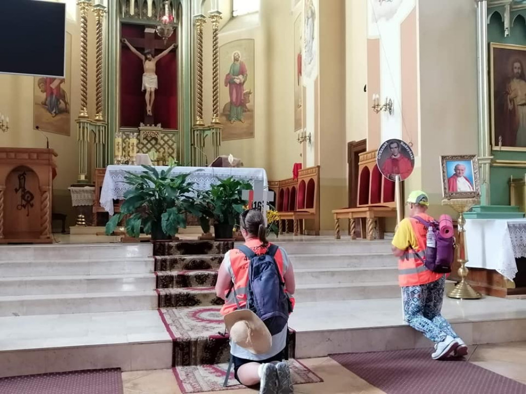 Sztafetowa Piesza Pielgrzymka Podlaska na Jasną Górę - 6 sierpnia
