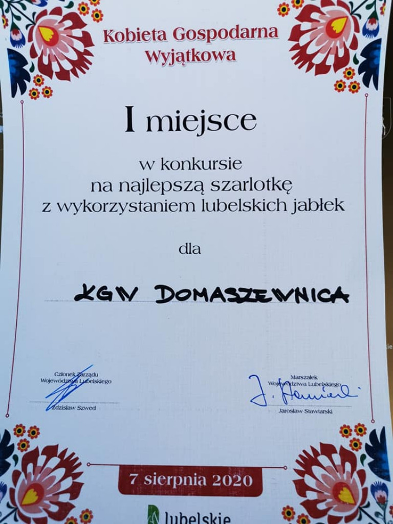 Triumf KGW w Domaszewnicy w konkursie 