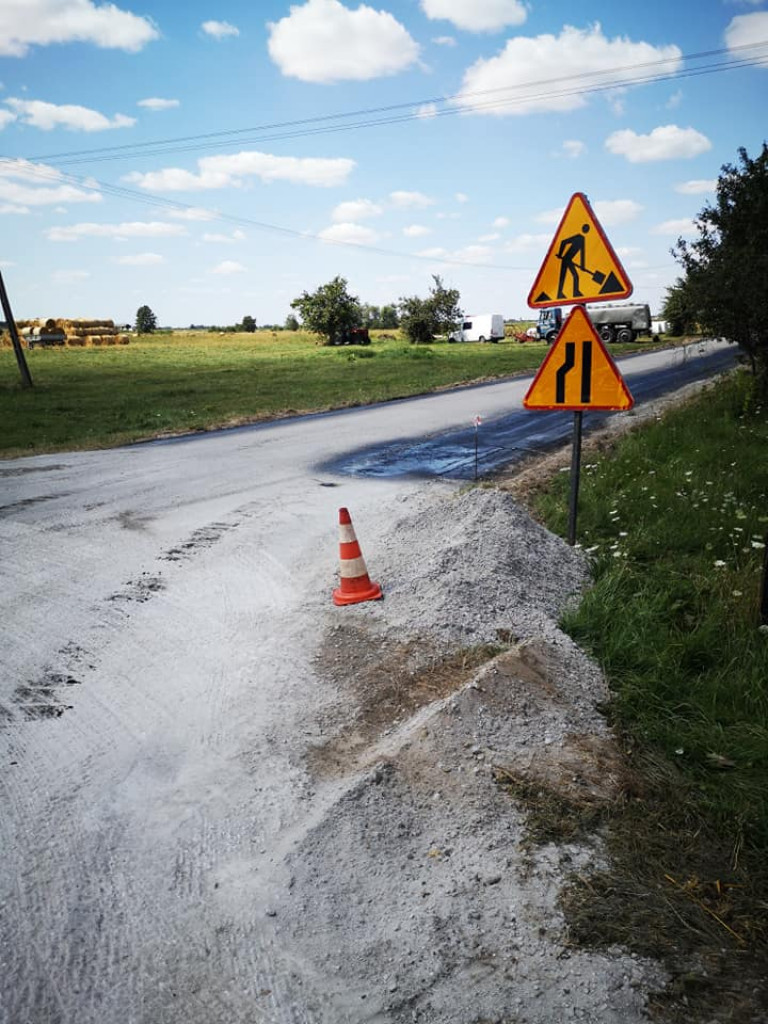 Remonty dróg w gminie Ulan-Majorat