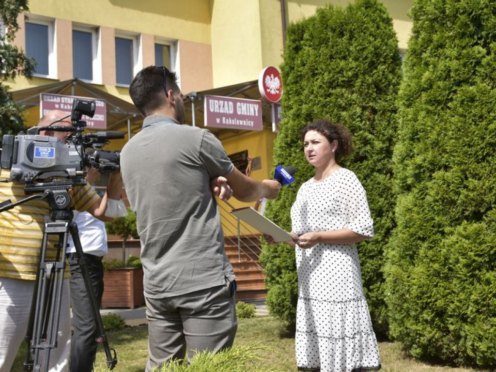 Odsłonięcie pamiątkowej tablicy w Kąkolewnicy