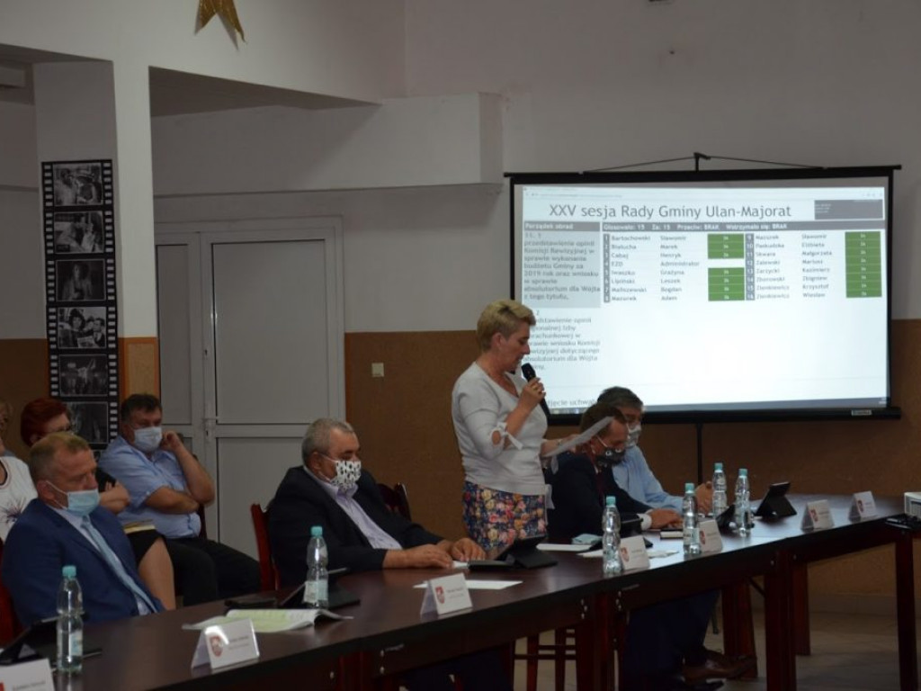 Wójt gminy Ulan-Majorat z absolutorium