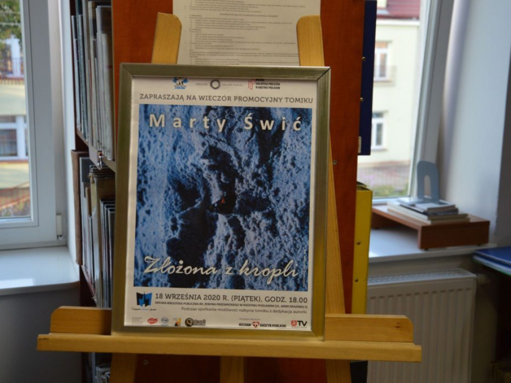 Promocja tomiku poezji Marty Świć