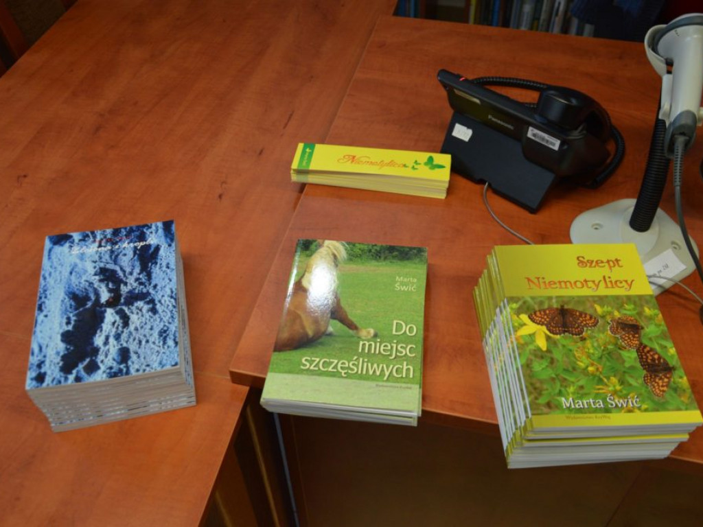 Promocja tomiku poezji Marty Świć