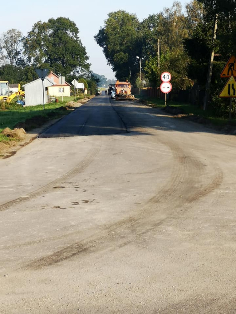 Prace drogowe w gminie Ulan-Majorat