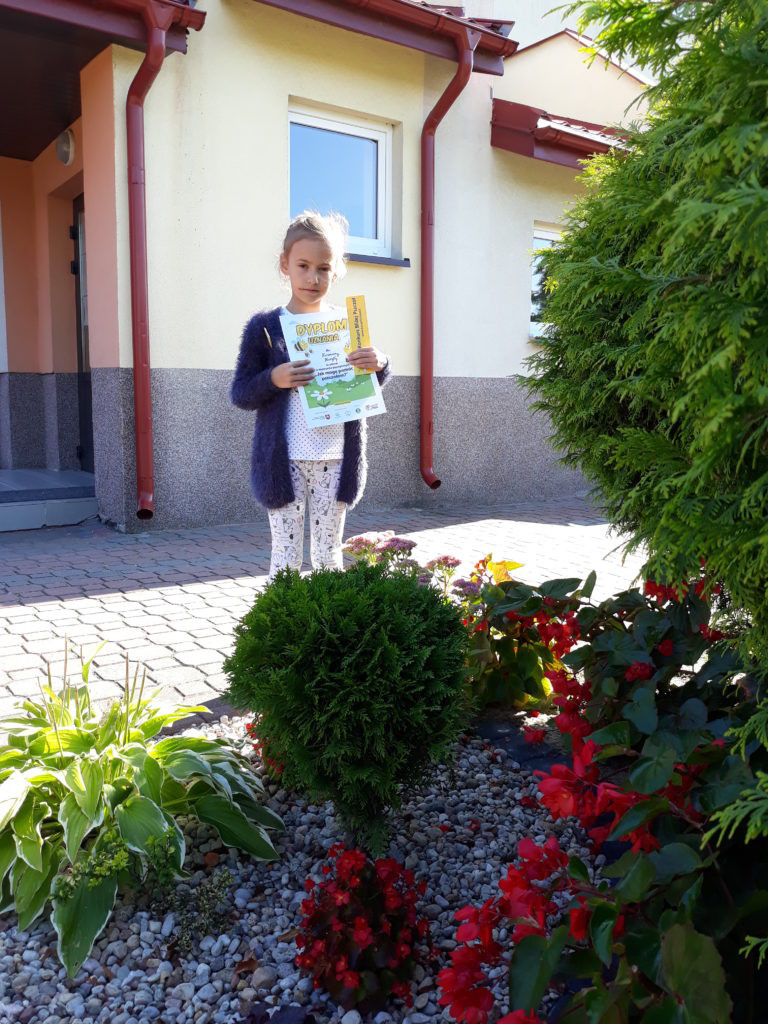 Uczniowie SP w Domaszewnicy nagrodzeni
