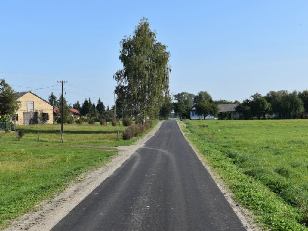 Przebudowa dróg w Ostrówkach
