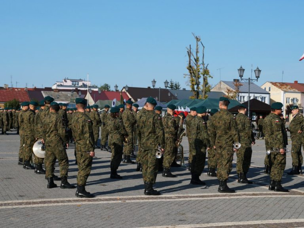 Próba przed świętem brygady w Kocku - zdjęcia