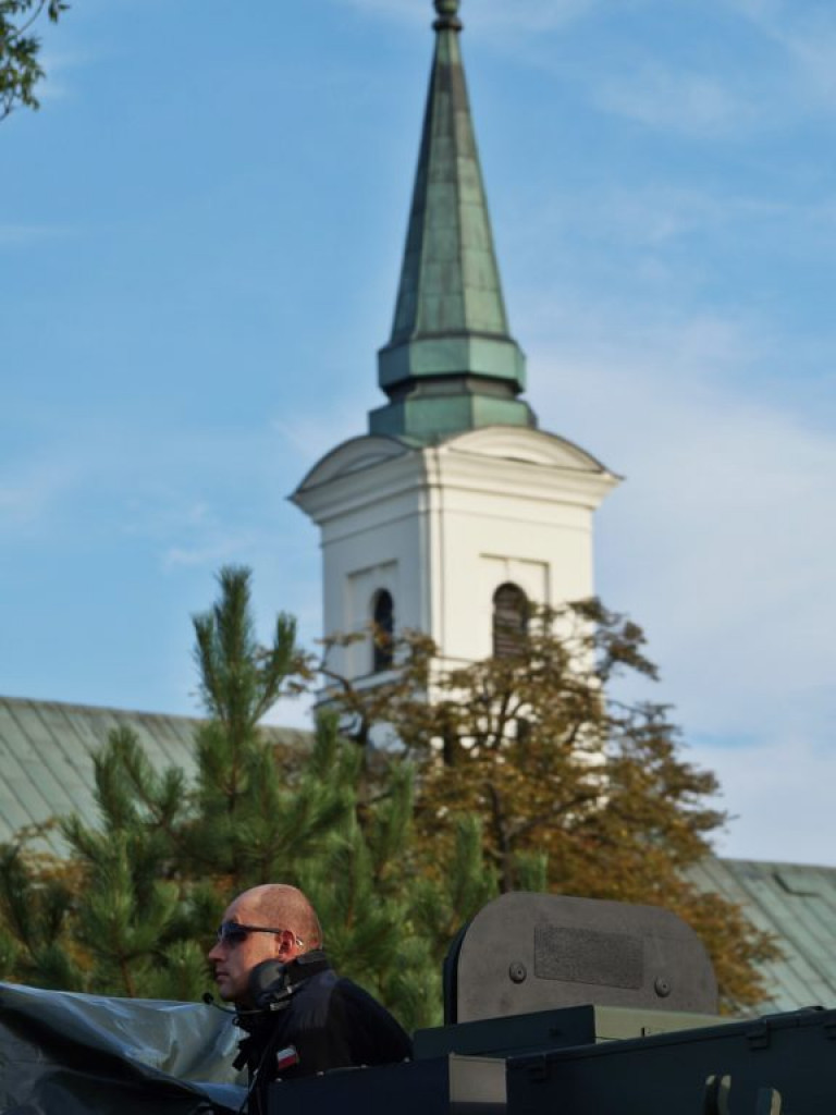 Próba przed świętem brygady w Kocku - zdjęcia
