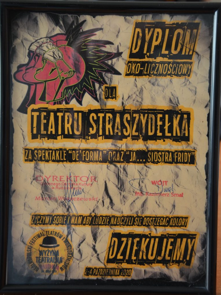 Teatr Straszydełka na festiwalu teatralnym 