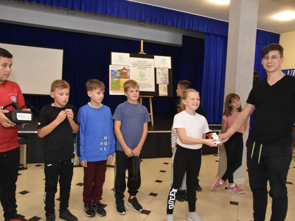 Projekt edukacyjny dotyczący odpadów w gminie Kąkolewnica