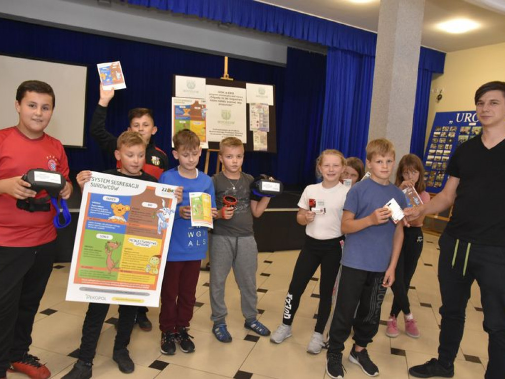 Projekt edukacyjny dotyczący odpadów w gminie Kąkolewnica