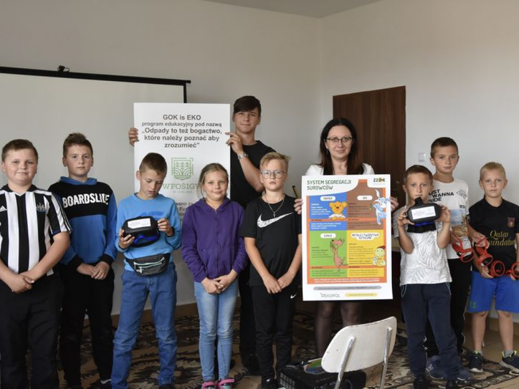 Projekt edukacyjny dotyczący odpadów w gminie Kąkolewnica