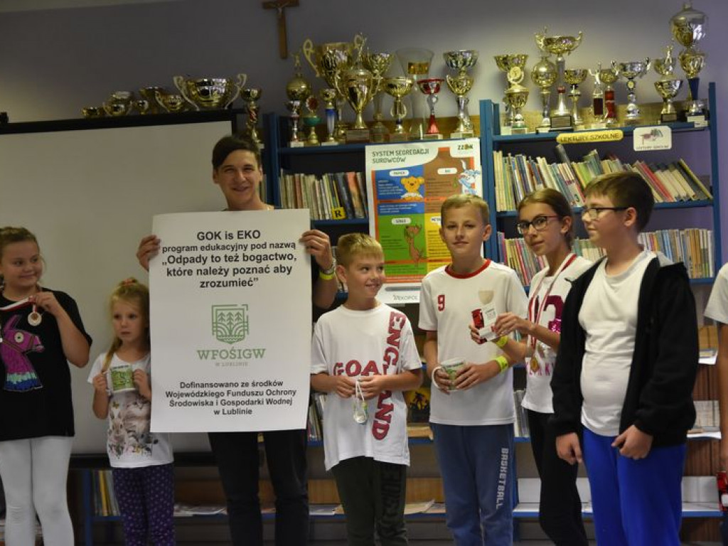 Projekt edukacyjny dotyczący odpadów w gminie Kąkolewnica