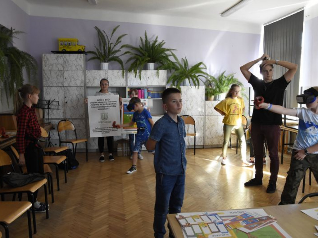 Projekt edukacyjny dotyczący odpadów w gminie Kąkolewnica