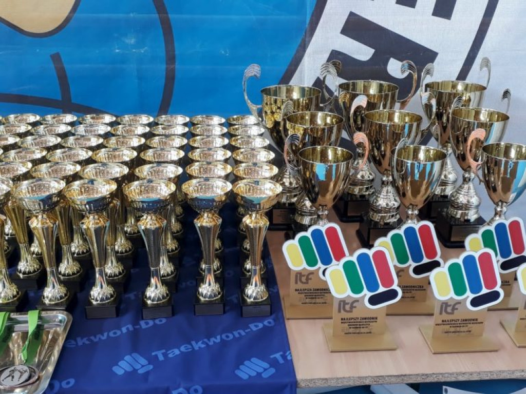 Radzyńscy zawodnicy taekwon-do na zawodach w Firleju
