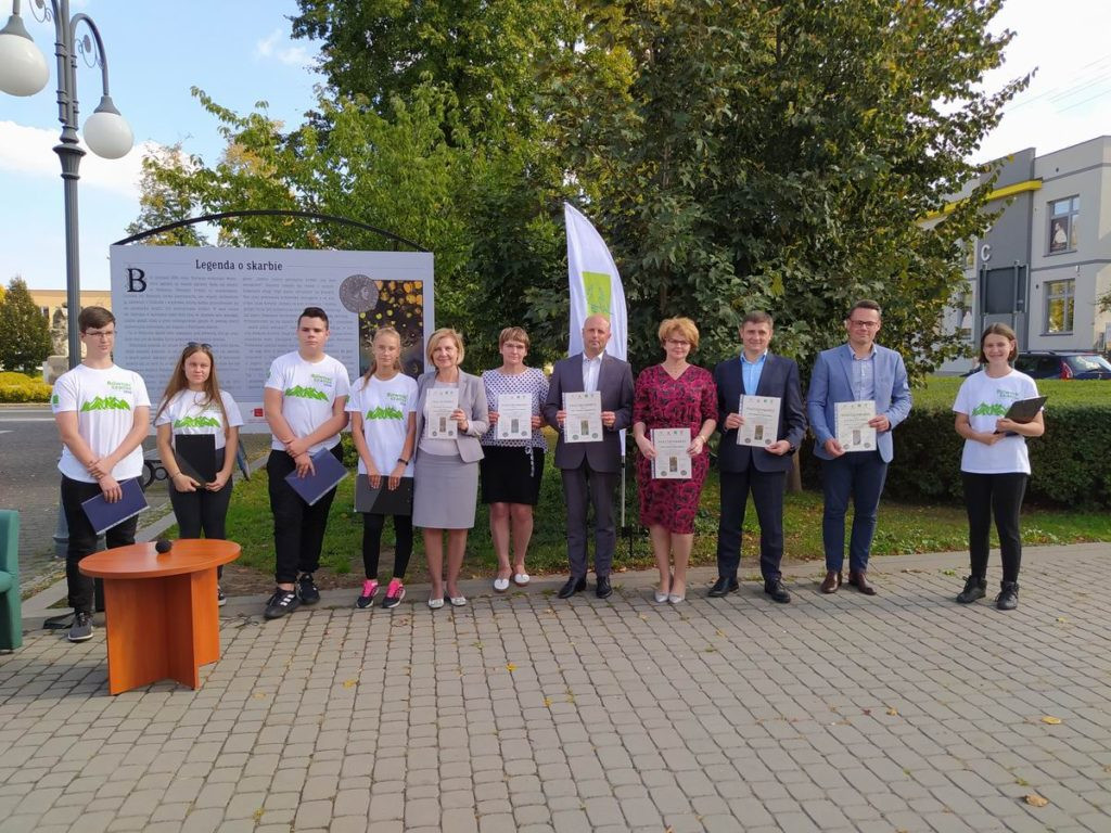 Odsłonięcie tablicy z legendą w Wohyniu