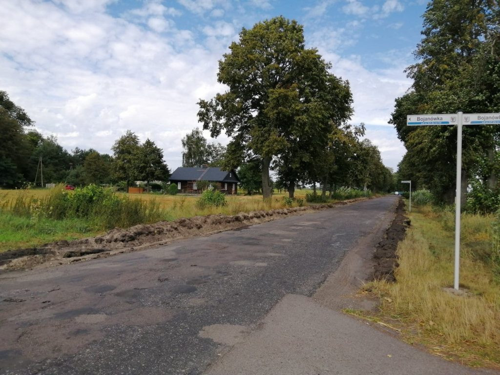 Droga Bojanówka-Lisiowólka wyremontowana