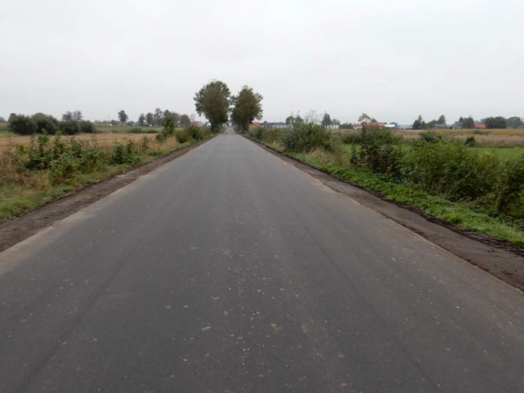 Droga Bojanówka-Lisiowólka wyremontowana
