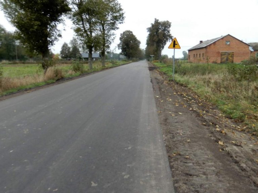 Droga Bojanówka-Lisiowólka wyremontowana