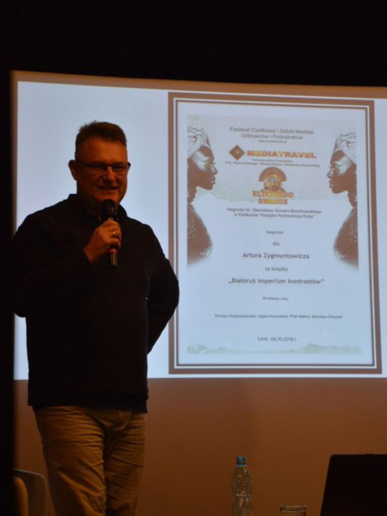 Spotkanie z podróżnikiem Arturem Zygmuntowiczem