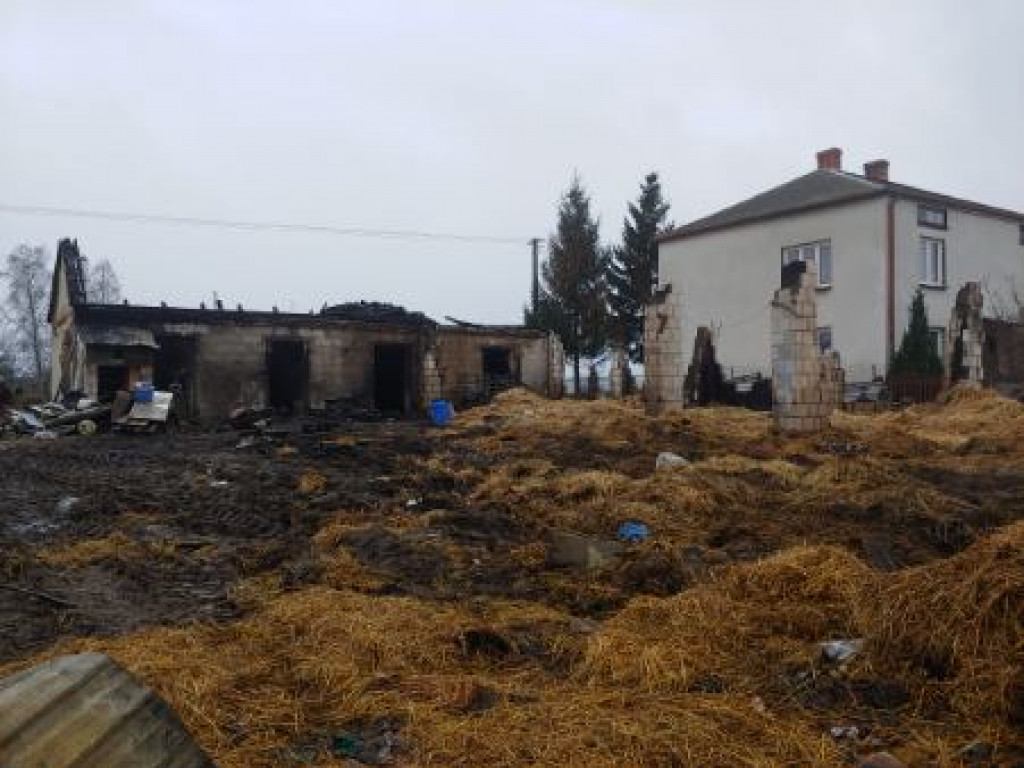 Pomoc dla pogorzelców z Krasewa