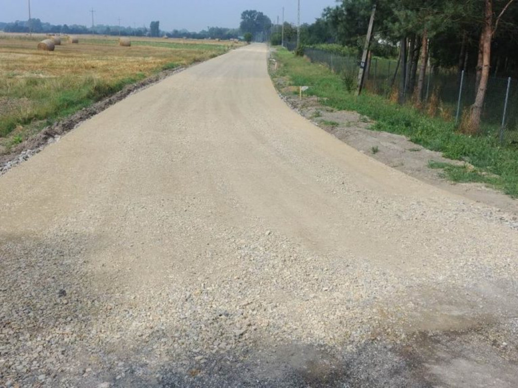 Przebudowa drogi w Bezwoli