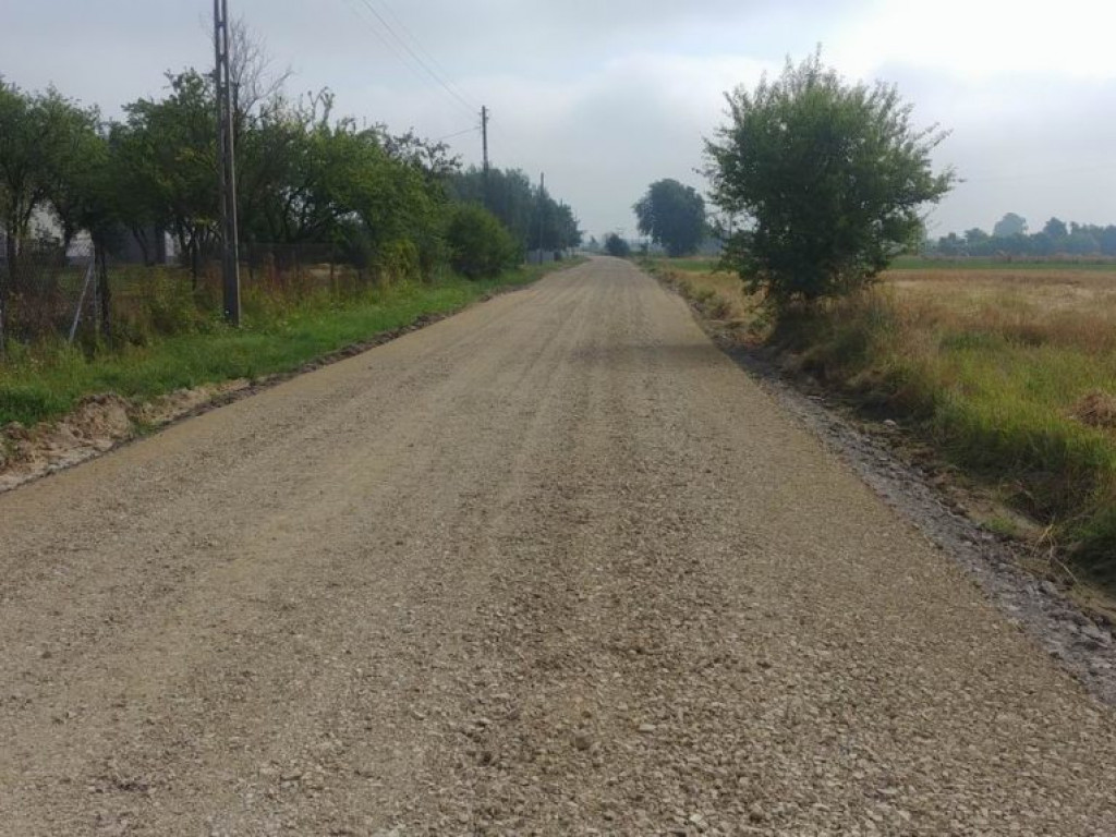 Przebudowa drogi w Bezwoli
