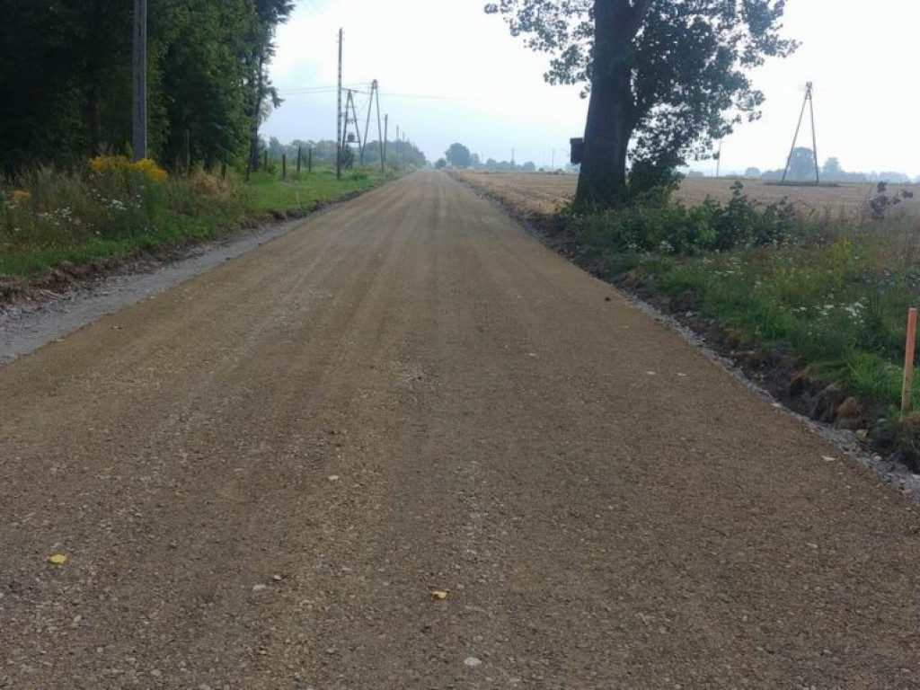 Przebudowa drogi w Bezwoli