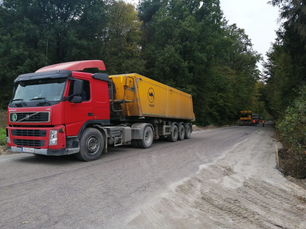 Przebudowa drogi z Radzynia do Wohynia