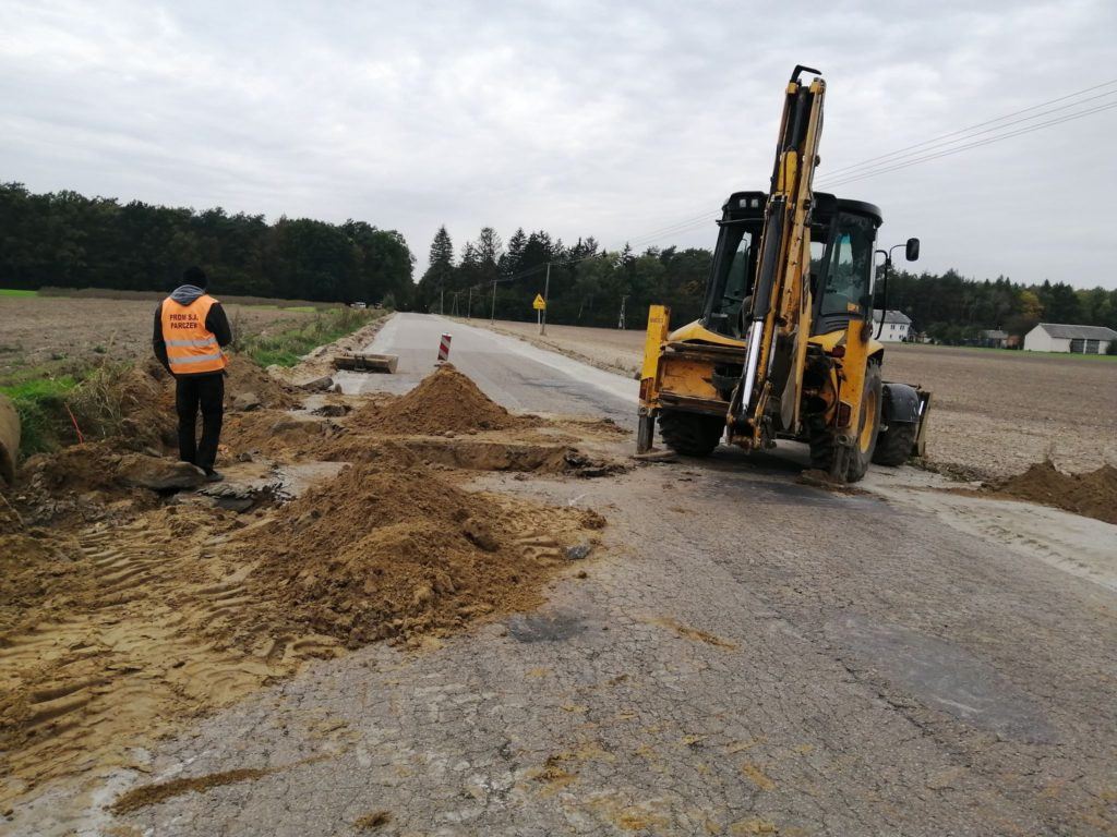 Przebudowa drogi z Radzynia do Wohynia
