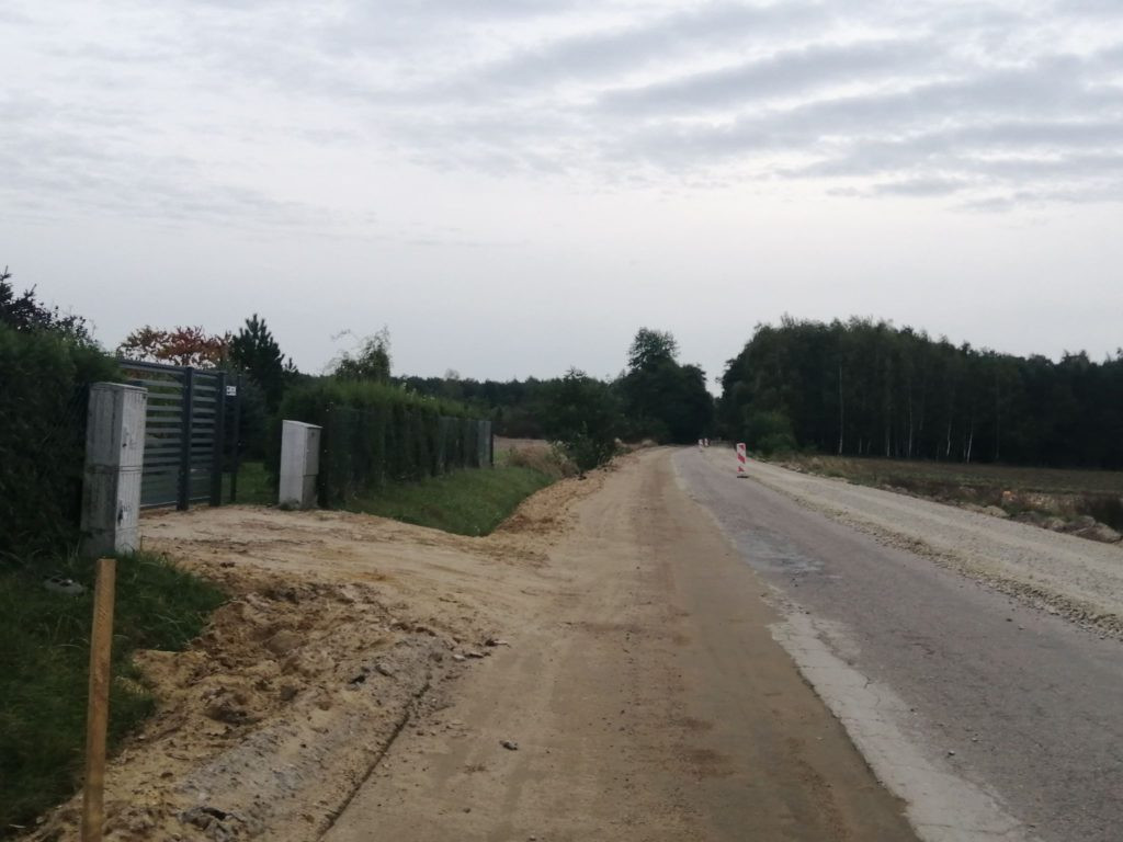 Przebudowa drogi z Radzynia do Wohynia