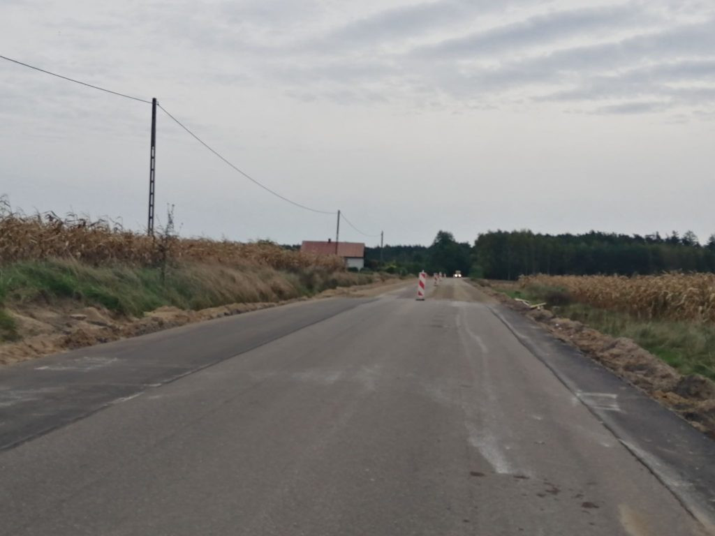 Przebudowa drogi z Radzynia do Wohynia
