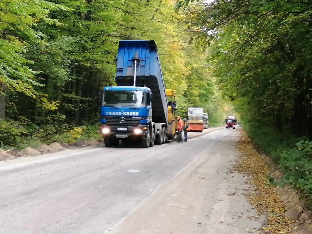 Przebudowa drogi z Radzynia do Wohynia
