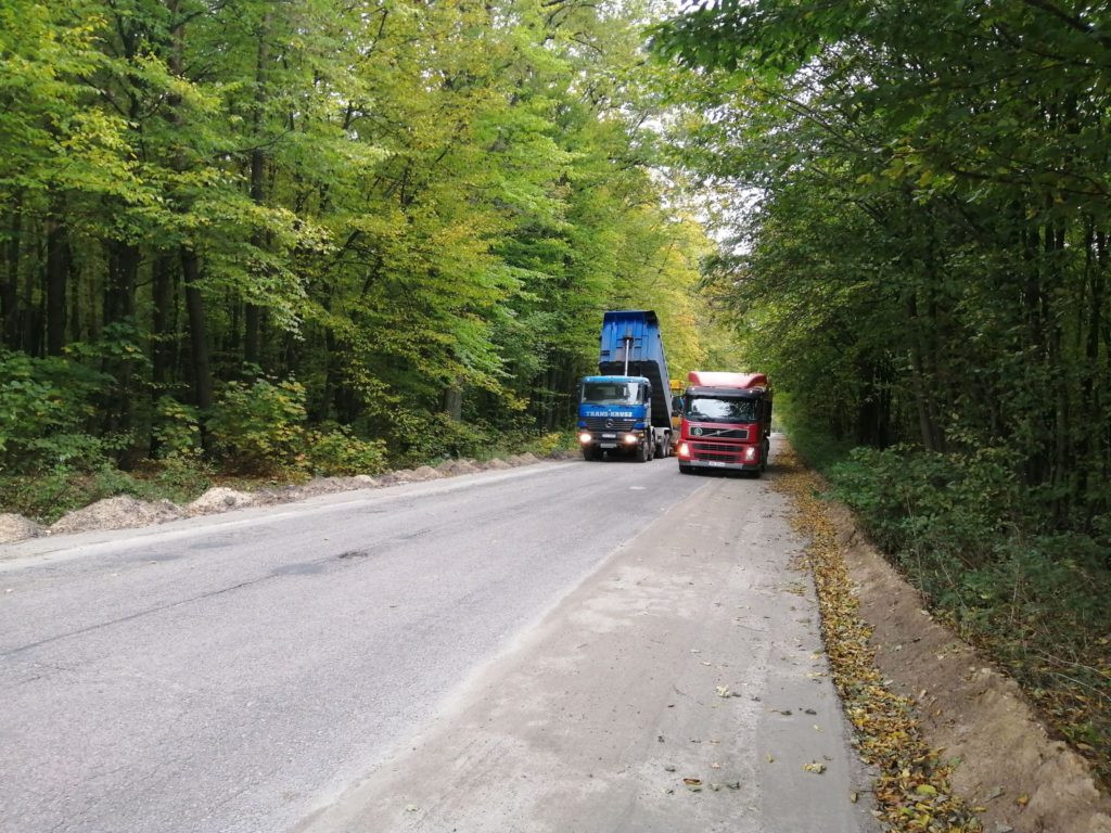 Przebudowa drogi z Radzynia do Wohynia