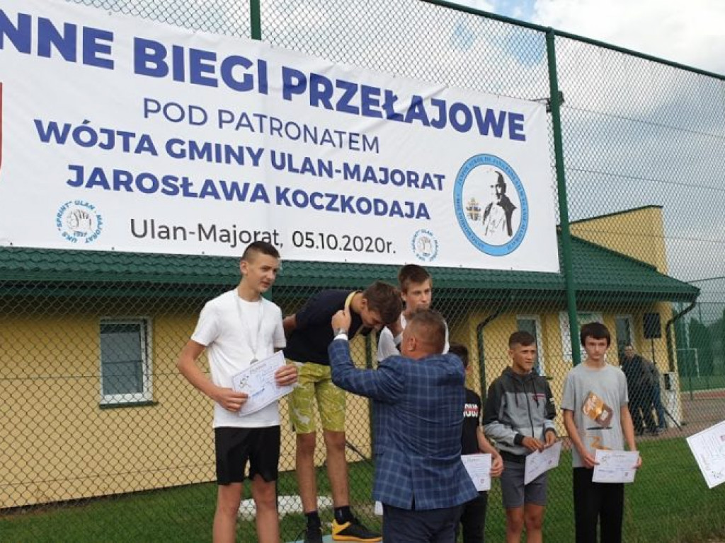 Gminne Biegi Przełajowe pod patronatem wójta gminy Ulan-Majorat