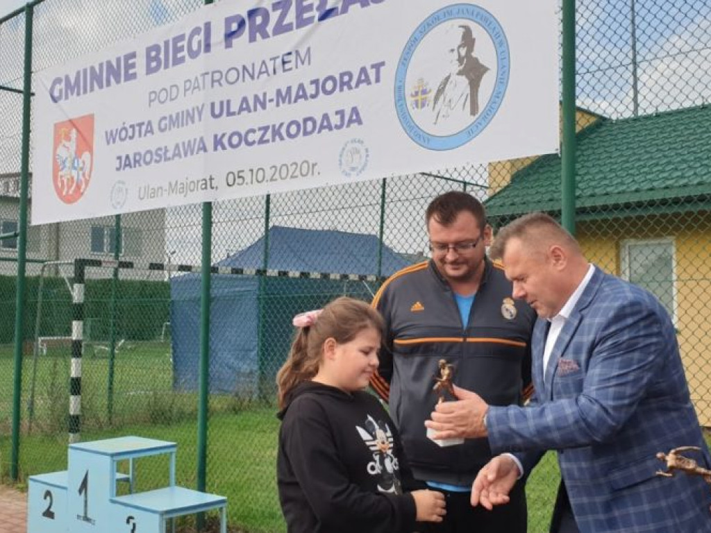 Gminne Biegi Przełajowe pod patronatem wójta gminy Ulan-Majorat