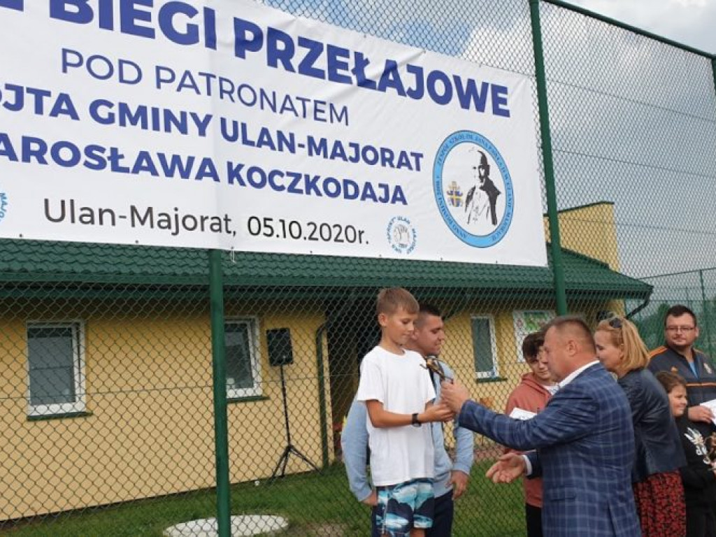 Gminne Biegi Przełajowe pod patronatem wójta gminy Ulan-Majorat