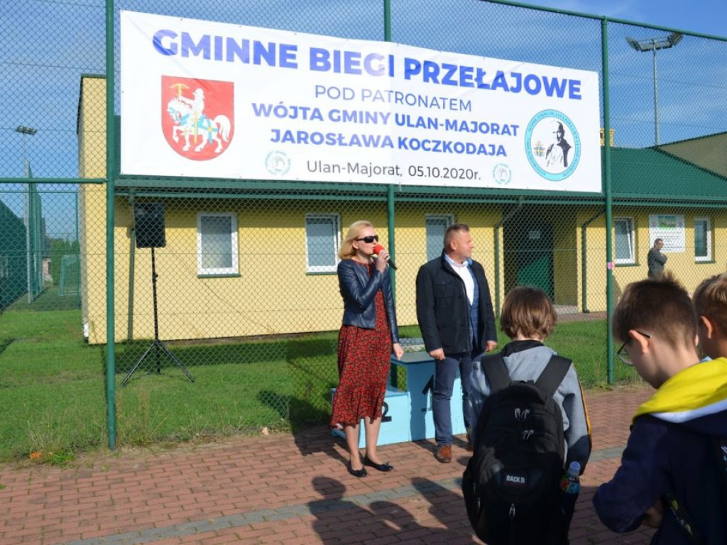 Gminne Biegi Przełajowe pod patronatem wójta gminy Ulan-Majorat