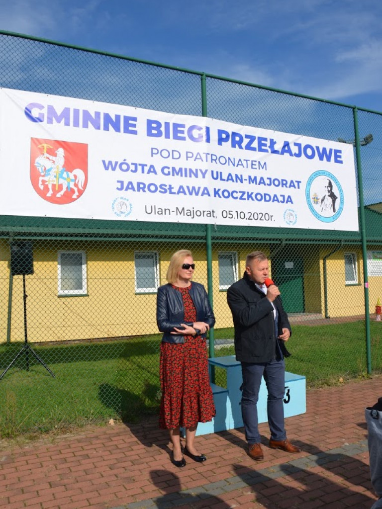 Gminne Biegi Przełajowe pod patronatem wójta gminy Ulan-Majorat