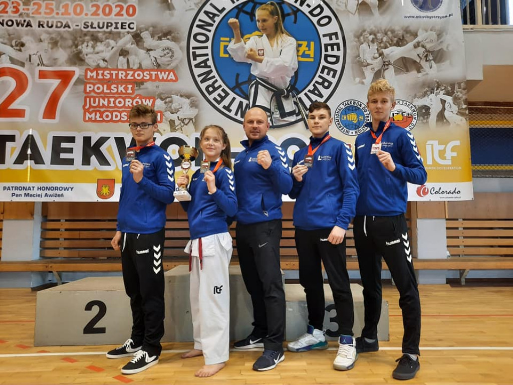 4 medale Mistrzostw Polski dla RSC Taekwon-do