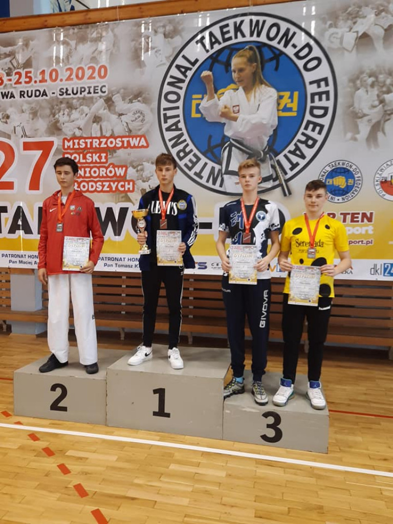 4 medale Mistrzostw Polski dla RSC Taekwon-do